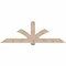 Ekena Millwork Redmond Smooth Timber Gable Bracket, Douglas Fir, 84"W x 28"H x 5 1/2"D x 5 1/2"F, 8/12 Pitch GBW084X28X0606RED00SDF - alternate 1